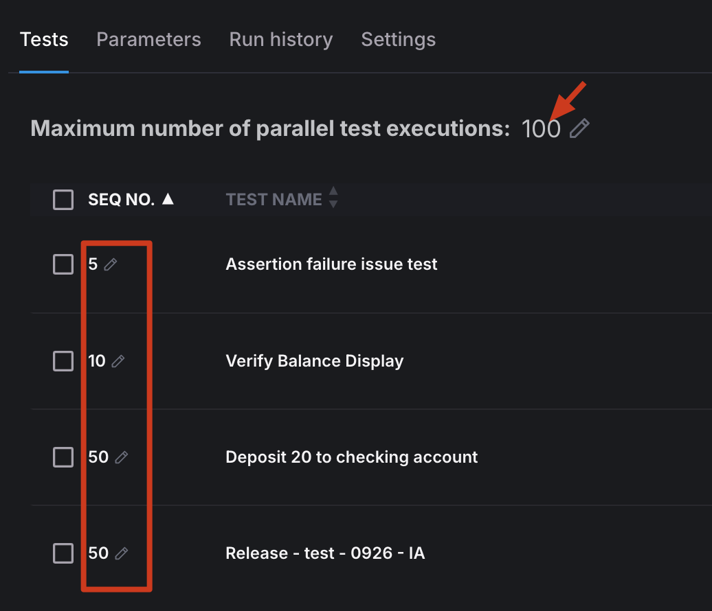 Test Suite Sequencing